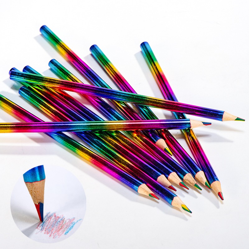 Chalk Bag - Crayons de dessin arc-en-ciel 4 couleurs