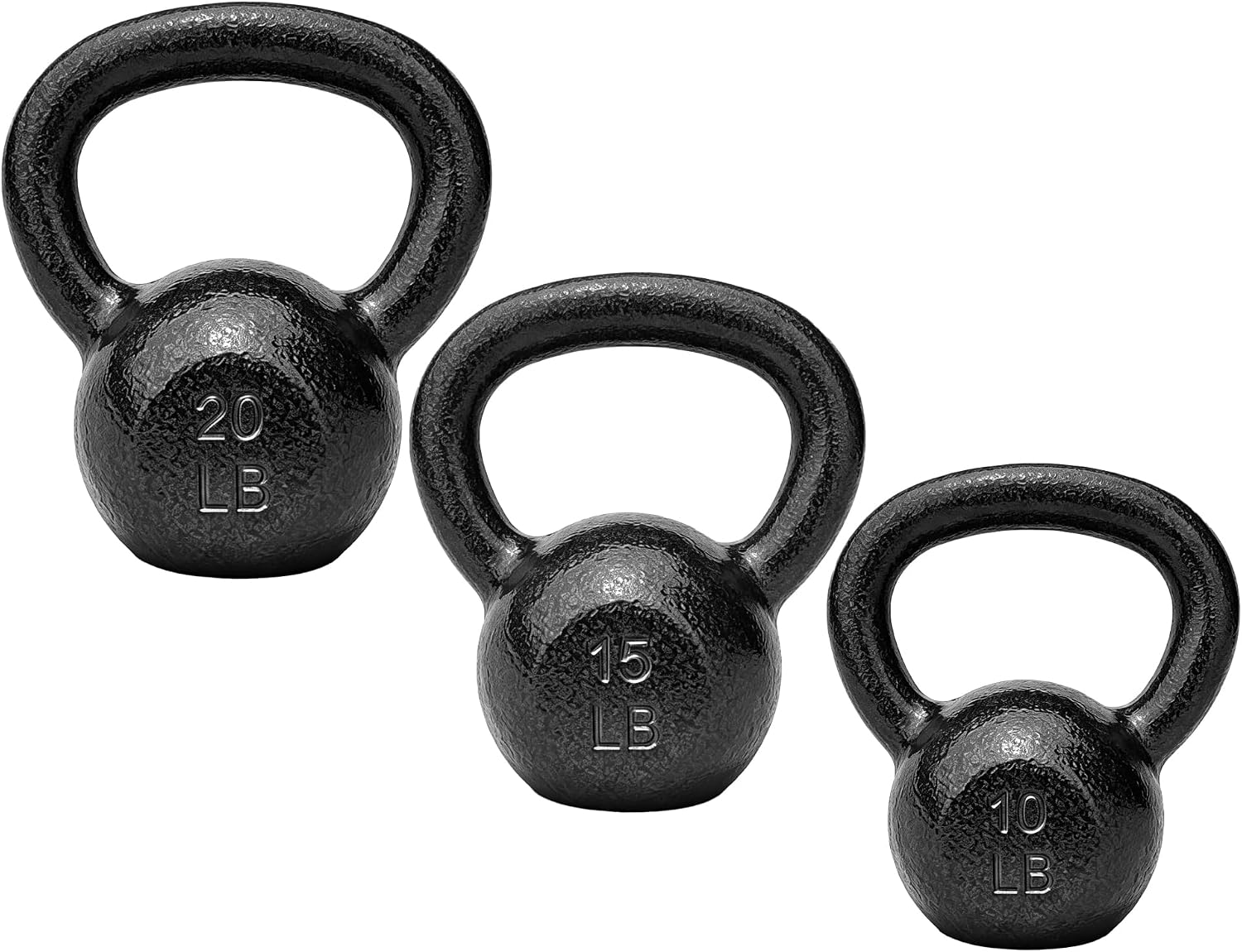 Kettlebell - Kettlebells en fonte de 5 à