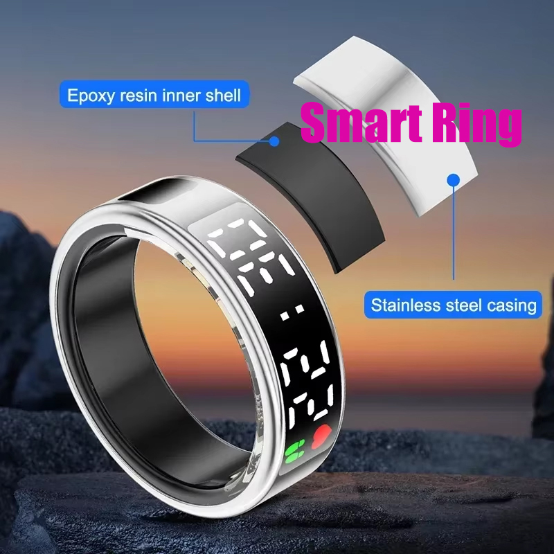 Gymnastic Ring - Anneau intelligent de sommeil physique, écran