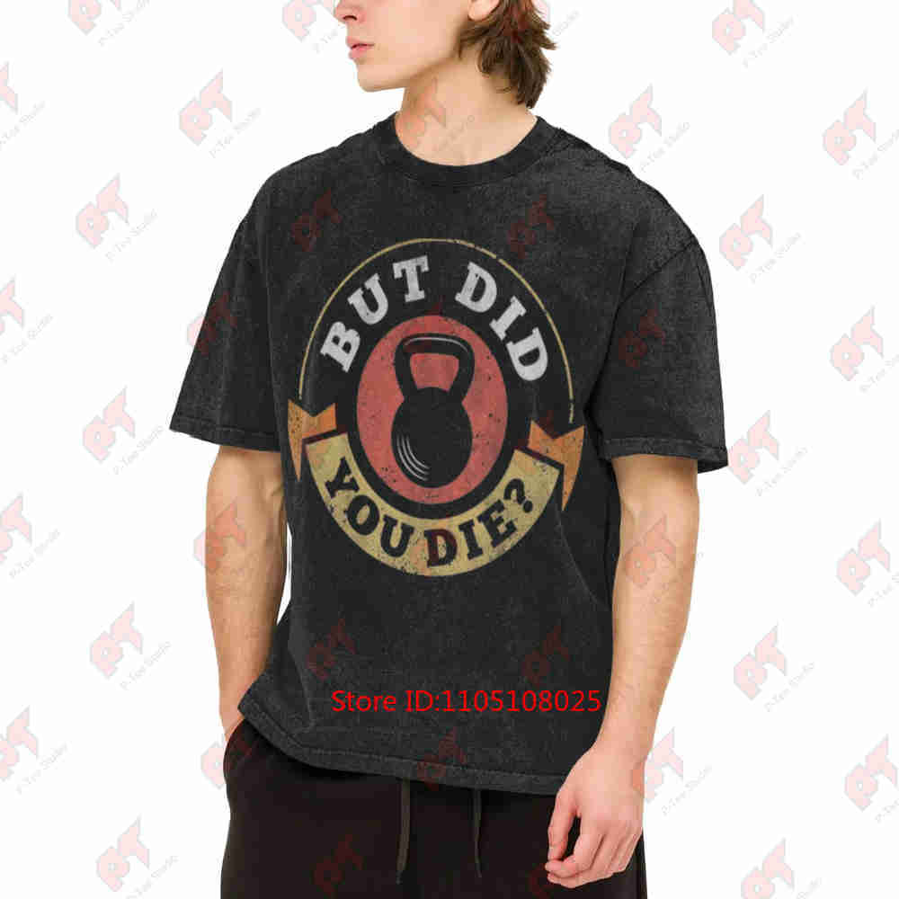Kettlebell - Mais êtes-vous mort ? T-shirt vintage