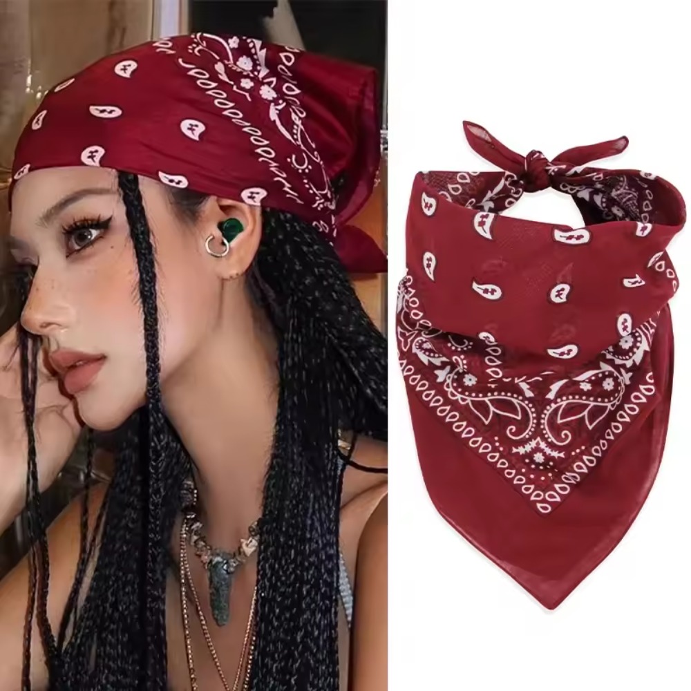 Foulard carré unisexe rétro hi - Wrist Wraps avis et prix