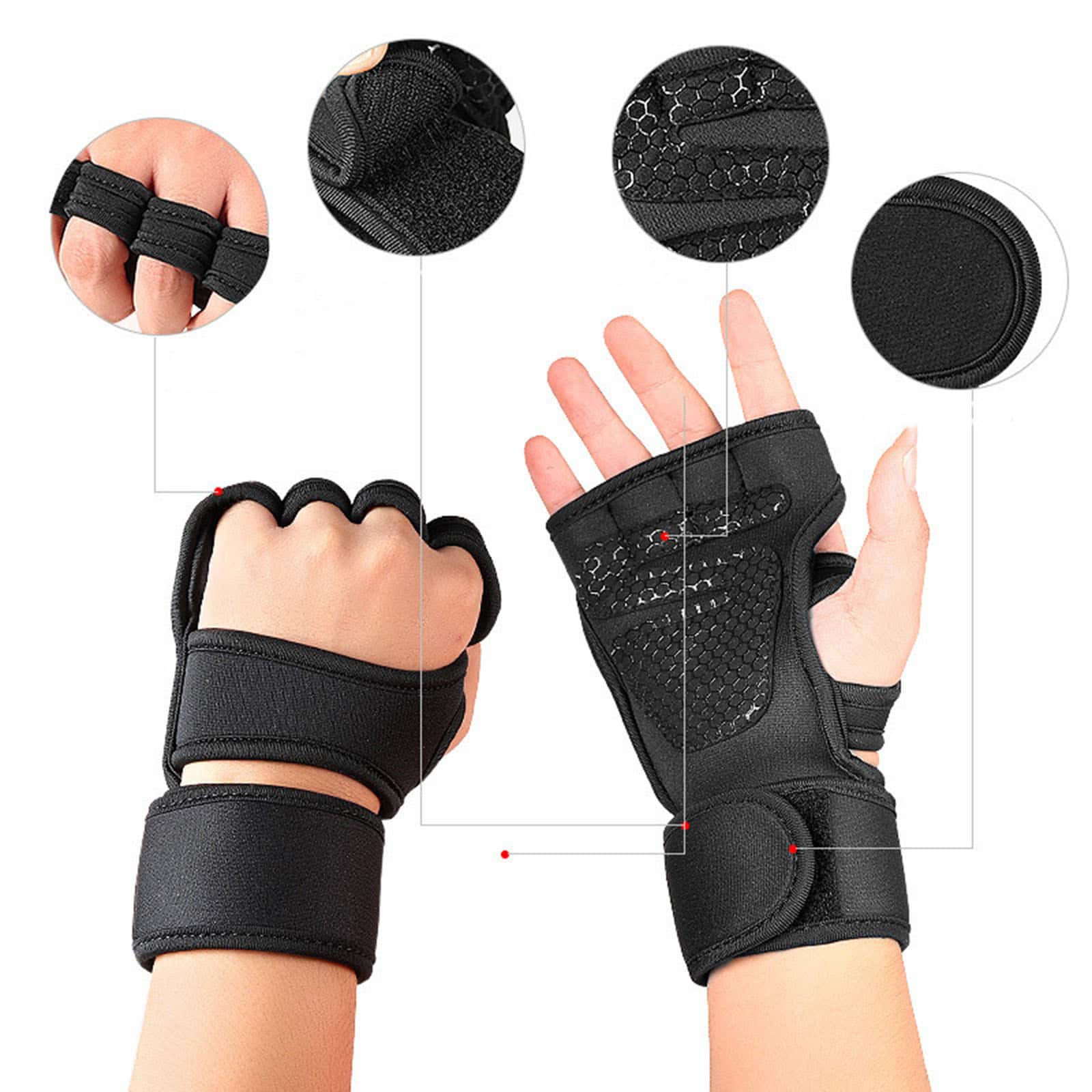 1 paire de gants de cyclisme p - Weightlifting Gloves avis et prix