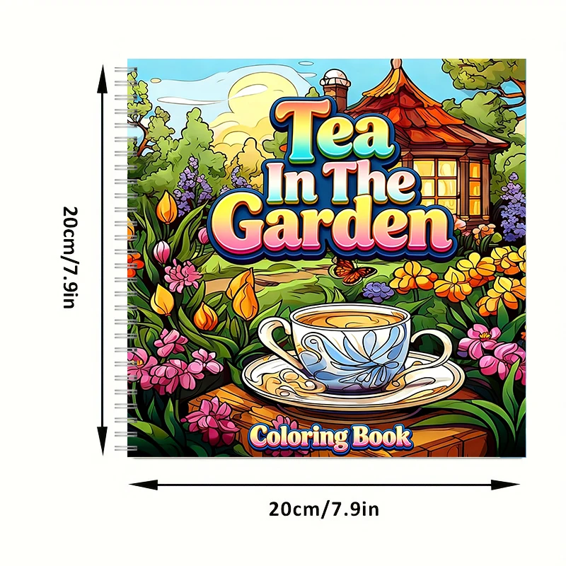 Livre de coloriage Tea In The  - Chalk Bag avis et prix